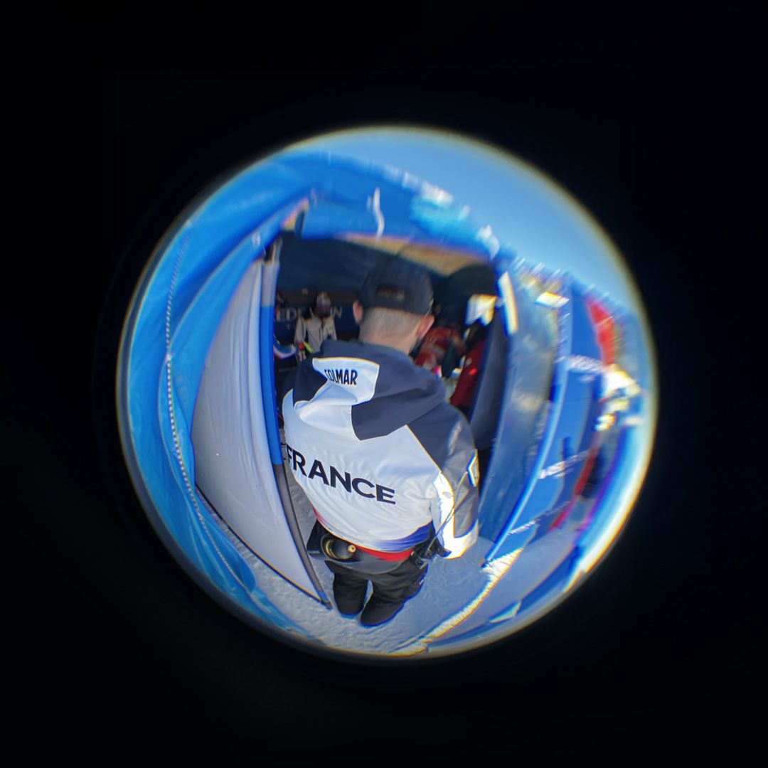 Bormio pista da sci la Stelvio e sciatori